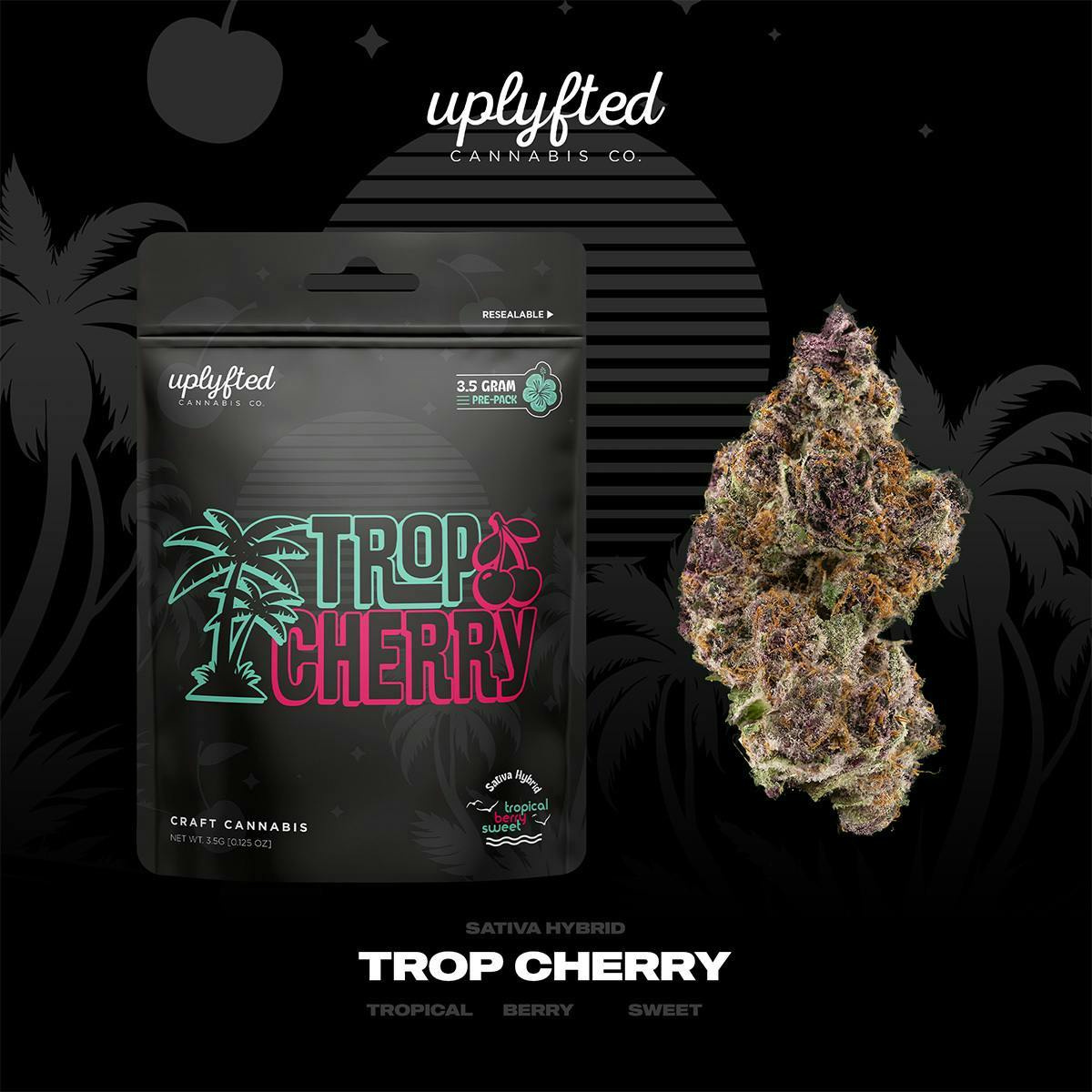 UPLYFTED | TROP CHERRY | PRE-PACK SATIVA/HYBRID