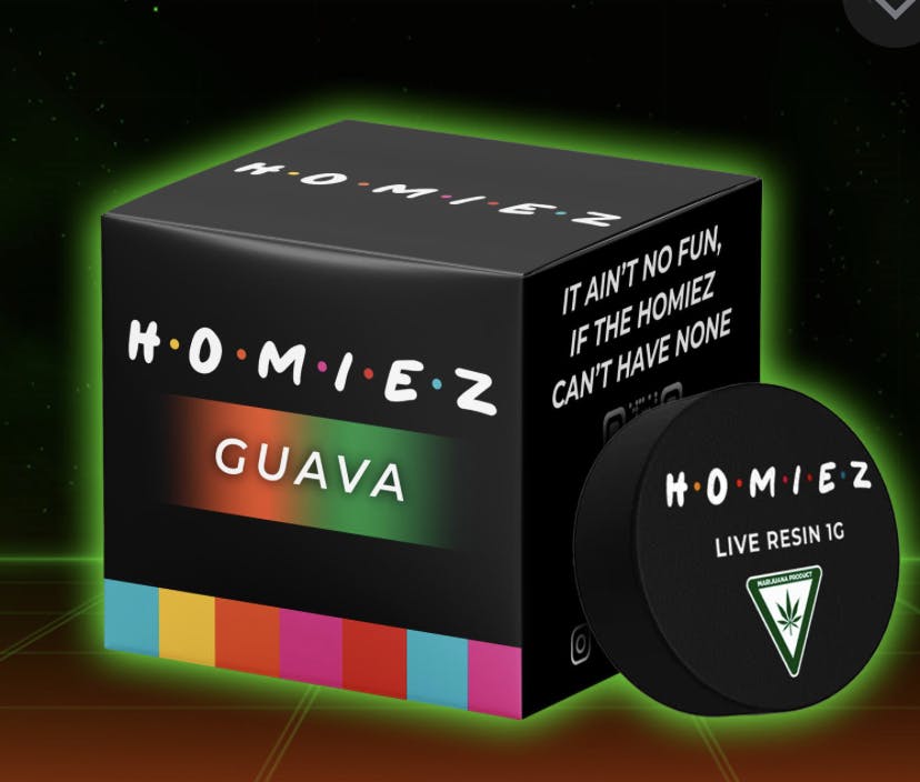 Product: Homiez | Live Resin - Guava - 1g