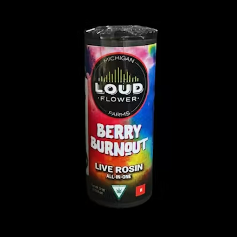 LOUD FLOWER ROSIN DISPOSABLE | BERRY BURNOUT