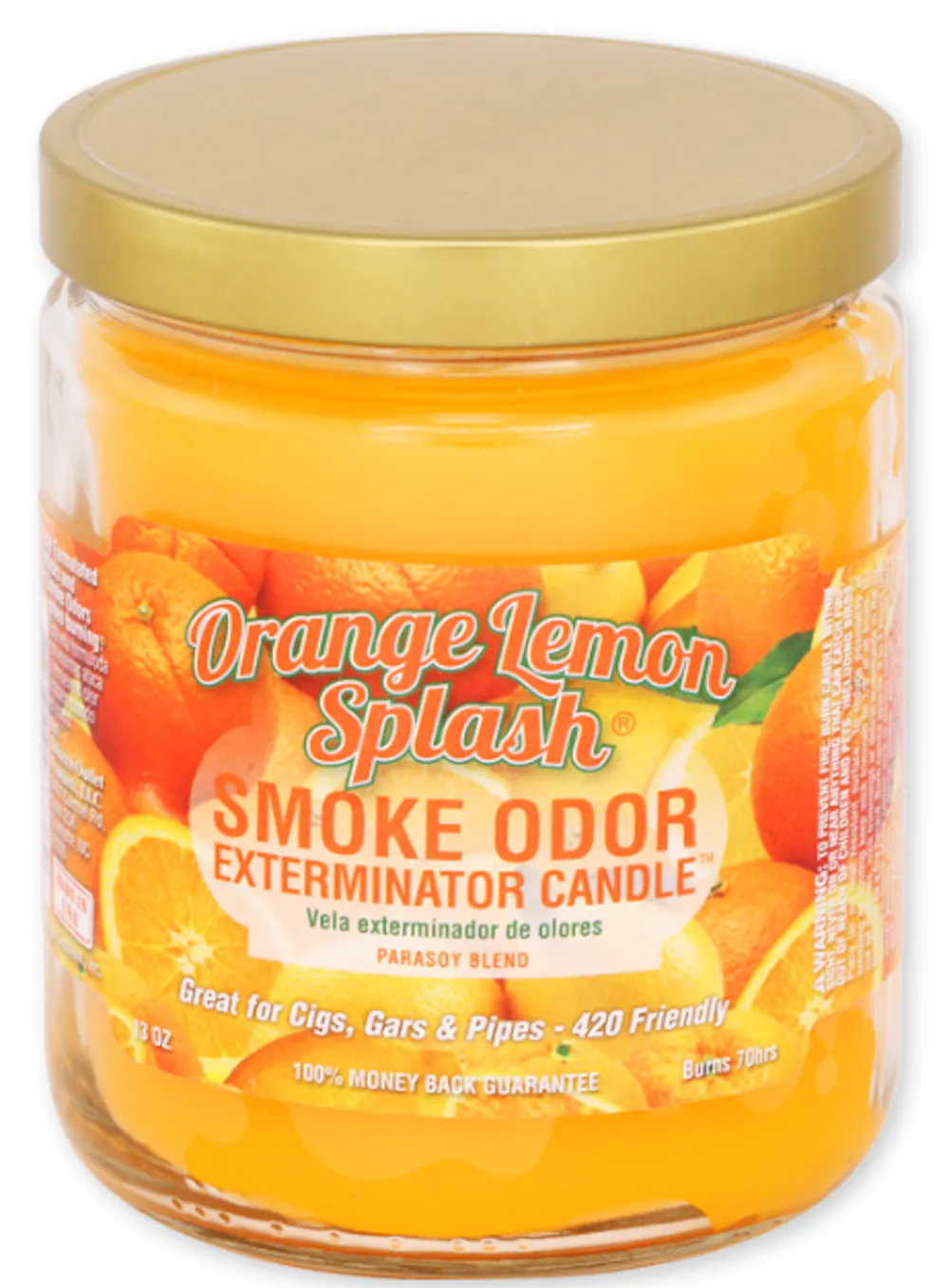Product Smoke Odor Eliminating Candle 13oz ORANGE LEMON SPLASH