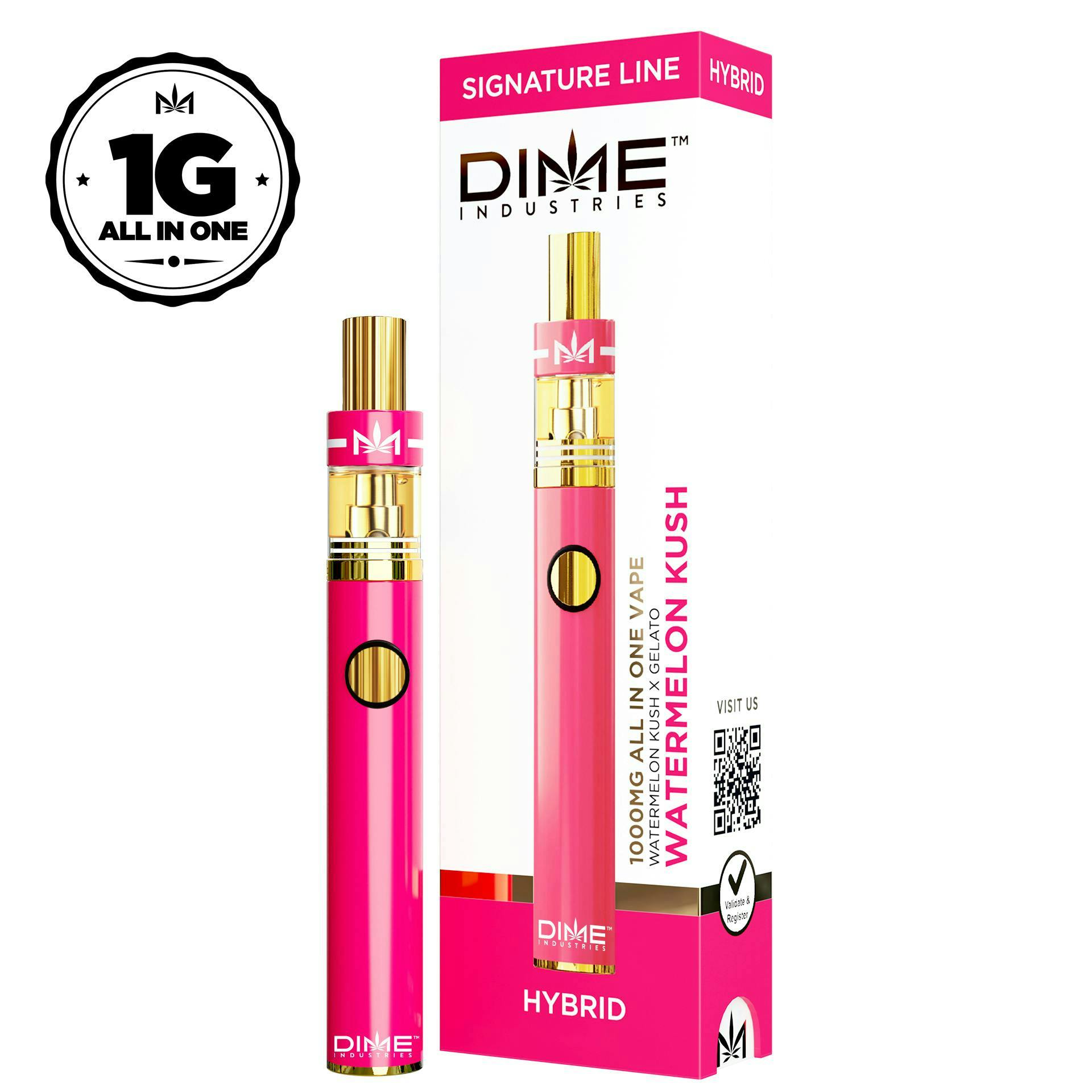 Photo of Dime Industries – Watermelon Kush AIO Vape