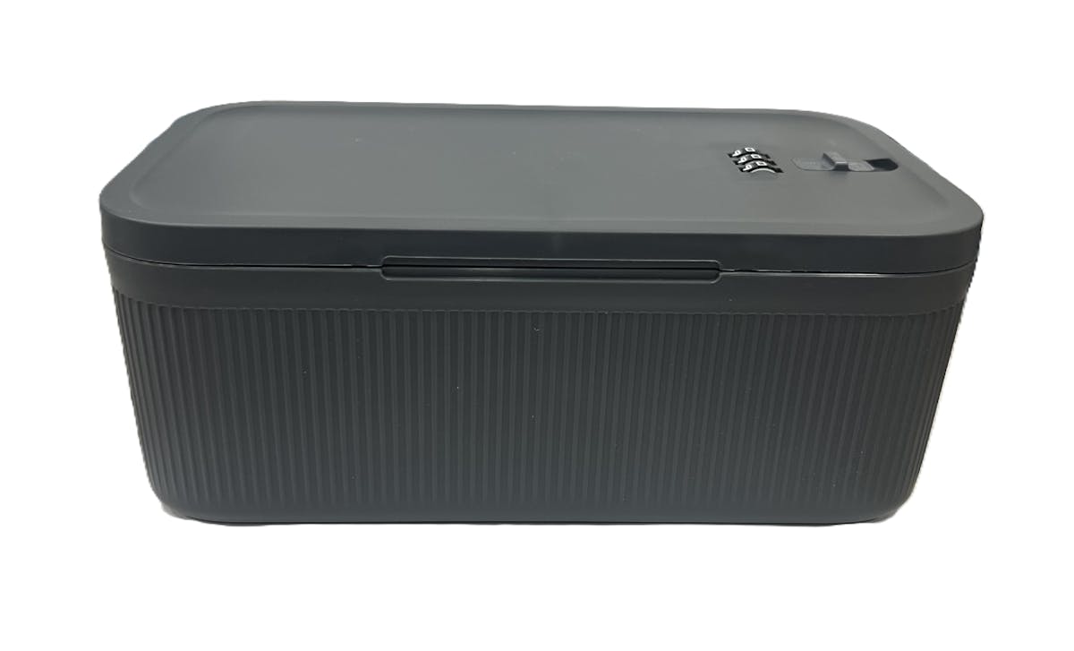 Photo of Gray Child Proof Padlock Lock box