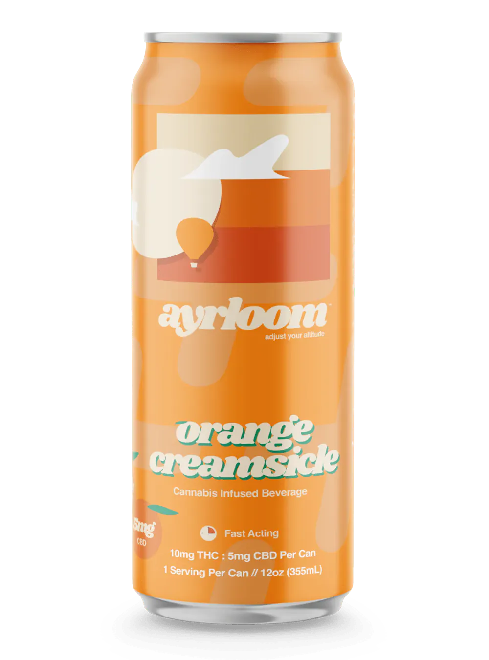 Product Ayrloom - Orange Creamsicle - 10mg THC - 5mg CBD
