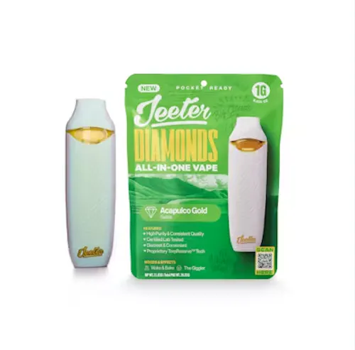 Acapulco Gold Jeeter All In One Diamonds Vape | Pocket Ready | 1g | Sativa-1