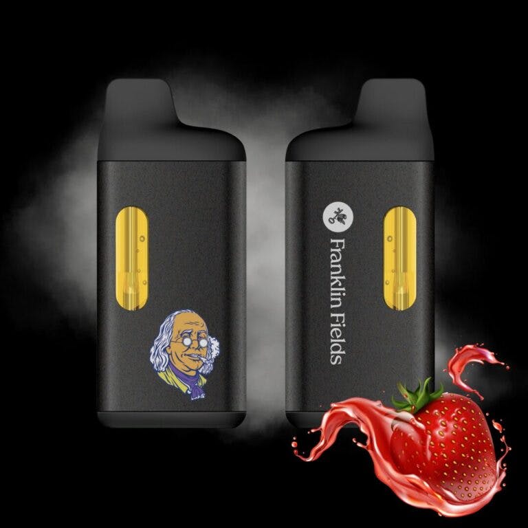 Product: Franklin Fields | Big Ben Strawberry Shortcake Disposable All-In-One Cartridge | 2g