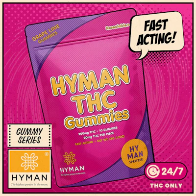 Hyman - 200mg Gummies - Spritzer (All Day)