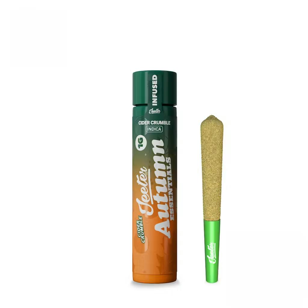 Jeeter - 1g Quad Infused Preroll - Cider Crumble