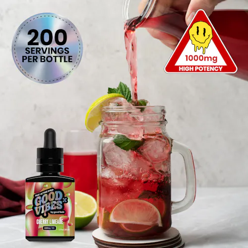 Cherry Limeade Fast-Acting Syrup | 1000mg-1