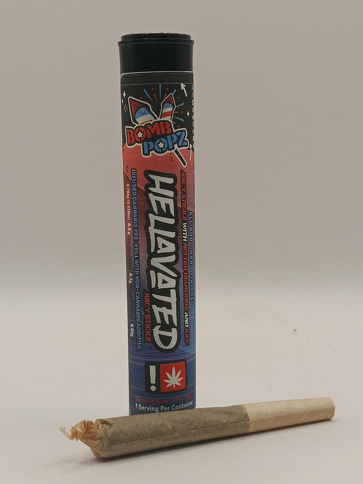 Photo of Bomb Pop Infused Preroll (Hellavated)