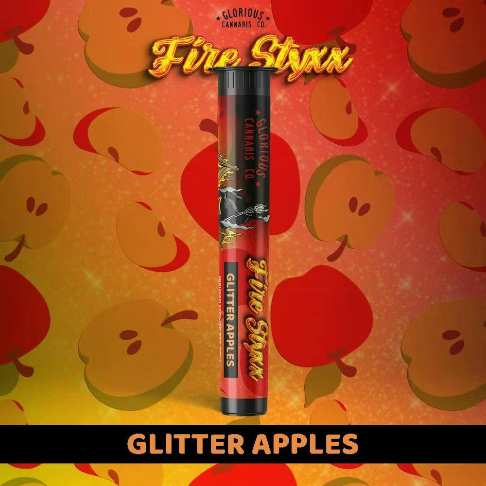 Product Glitter Apples Infused Fire Styxx | Pre Rolls