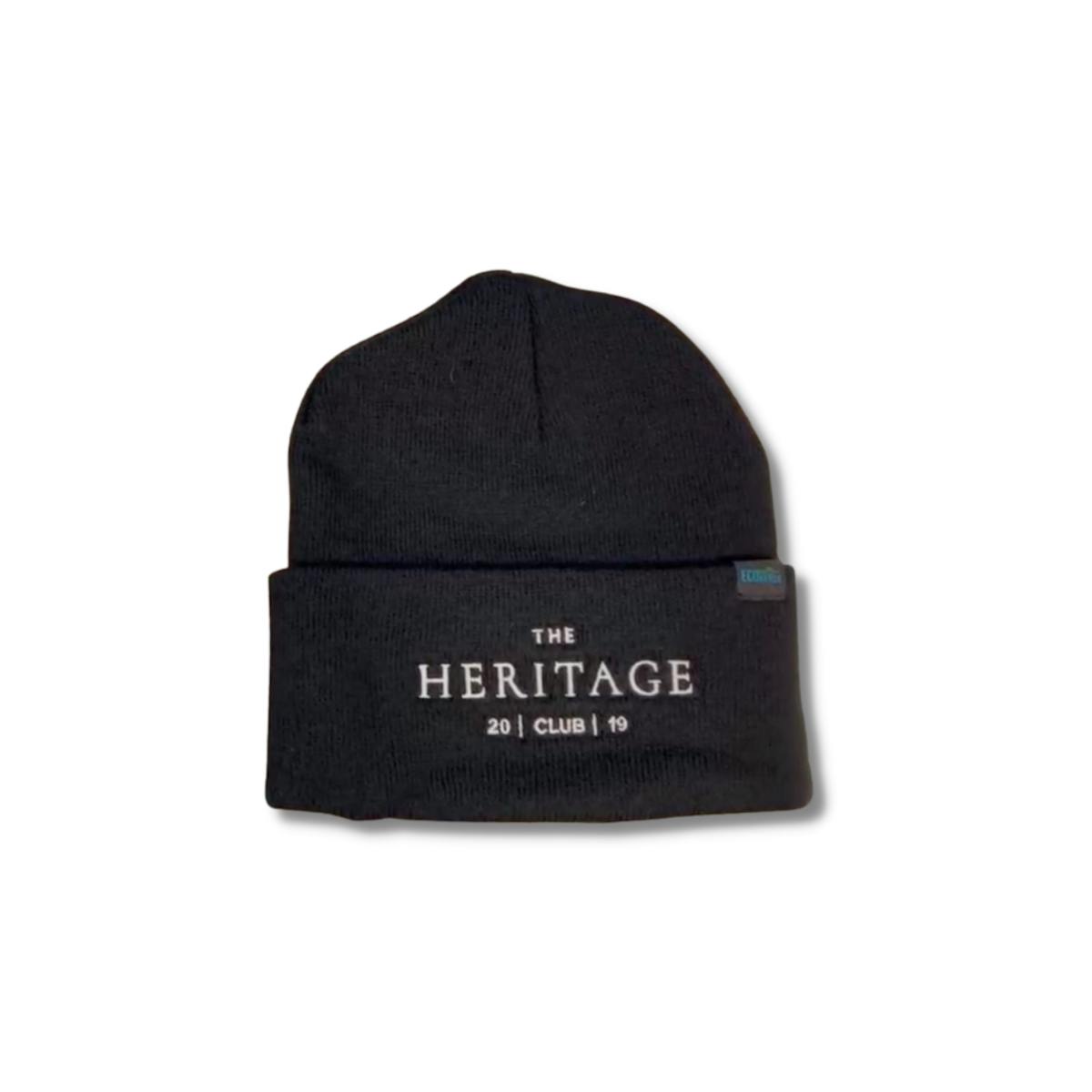 Photo of Roll-up Beanie – Black – The Heritage Club