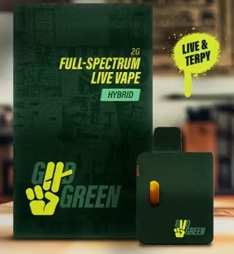 full spectrum disposable vape Good Green Face Off OG | Full Spectrum Live Disposable Vape