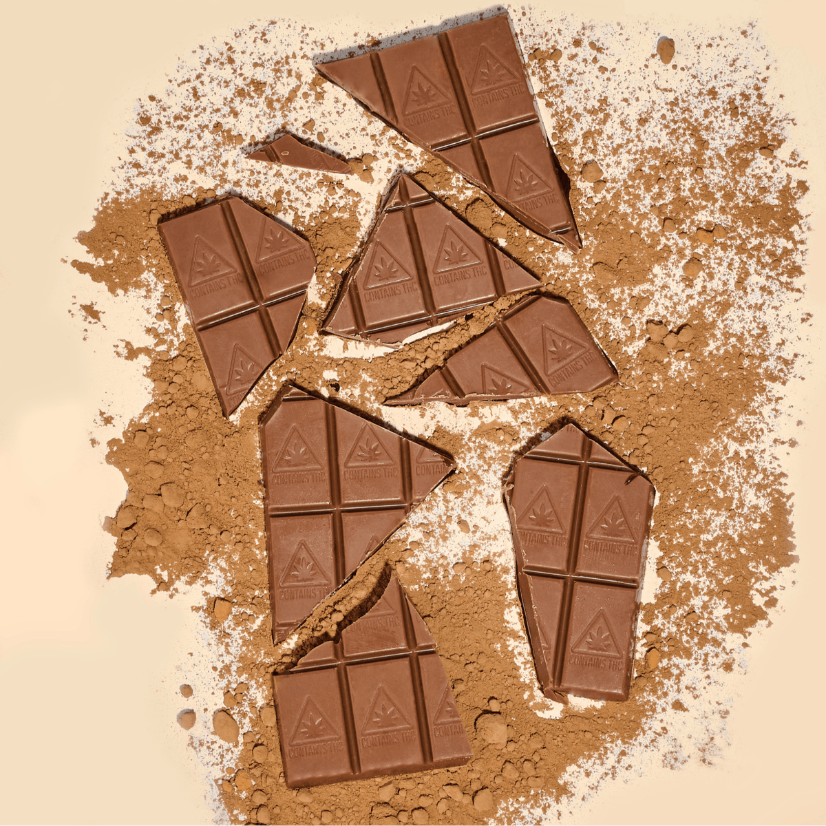 Product Milk Chocolate Bar - Fast Onset - Full Spectrum | Edibles | 100mg