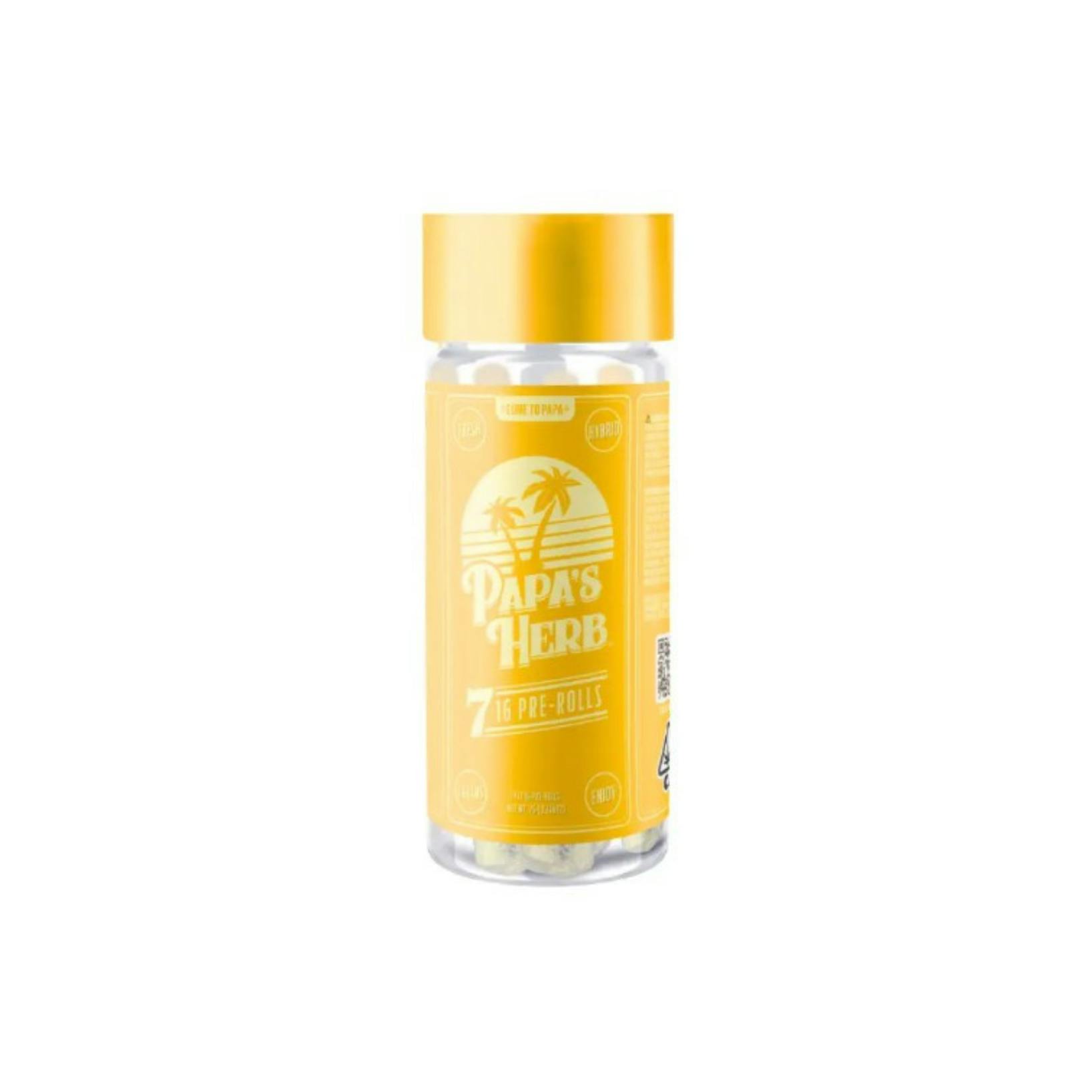 Papa's Herb - Birthday Cake Prerolls 7pk - 7gPapa's HerbHybridTHC: 26.33%Kaya Bliss Summer Special! Spend $100 get $10 Off!+2