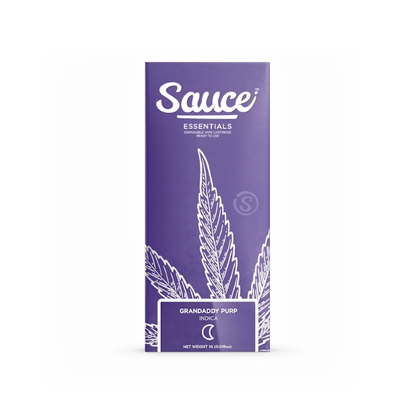 Sauce | Grandaddy Purp Essentials Disposable/Rechargeable All-In-One | 1g