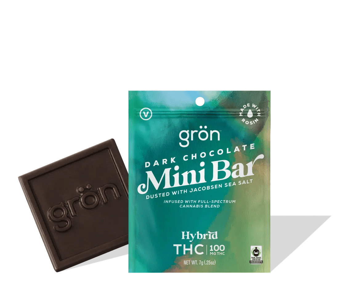 Product Gron - Dark Chocolate Hybrid Mini - 100mg