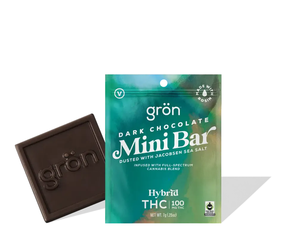 Product Gron - Dark Chocolate Hybrid Mini - 100mg
