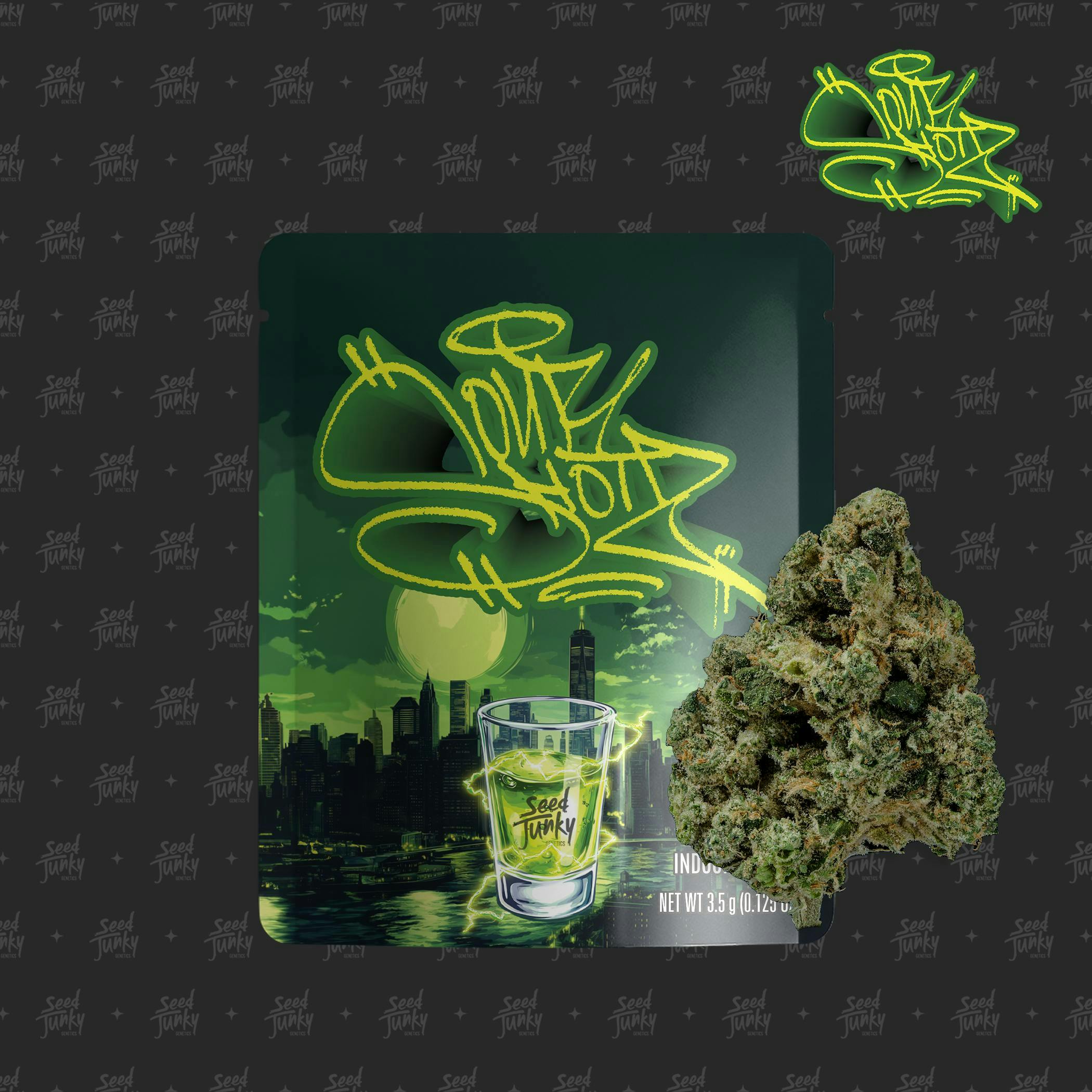 Product: SEED JUNKY | SOUR SHOTZ - PREPACK SATIVA