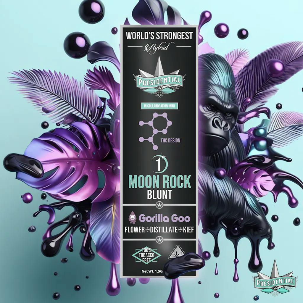 Presidential | Gorilla Goo | Moon Rock Blunt | 1.5g
