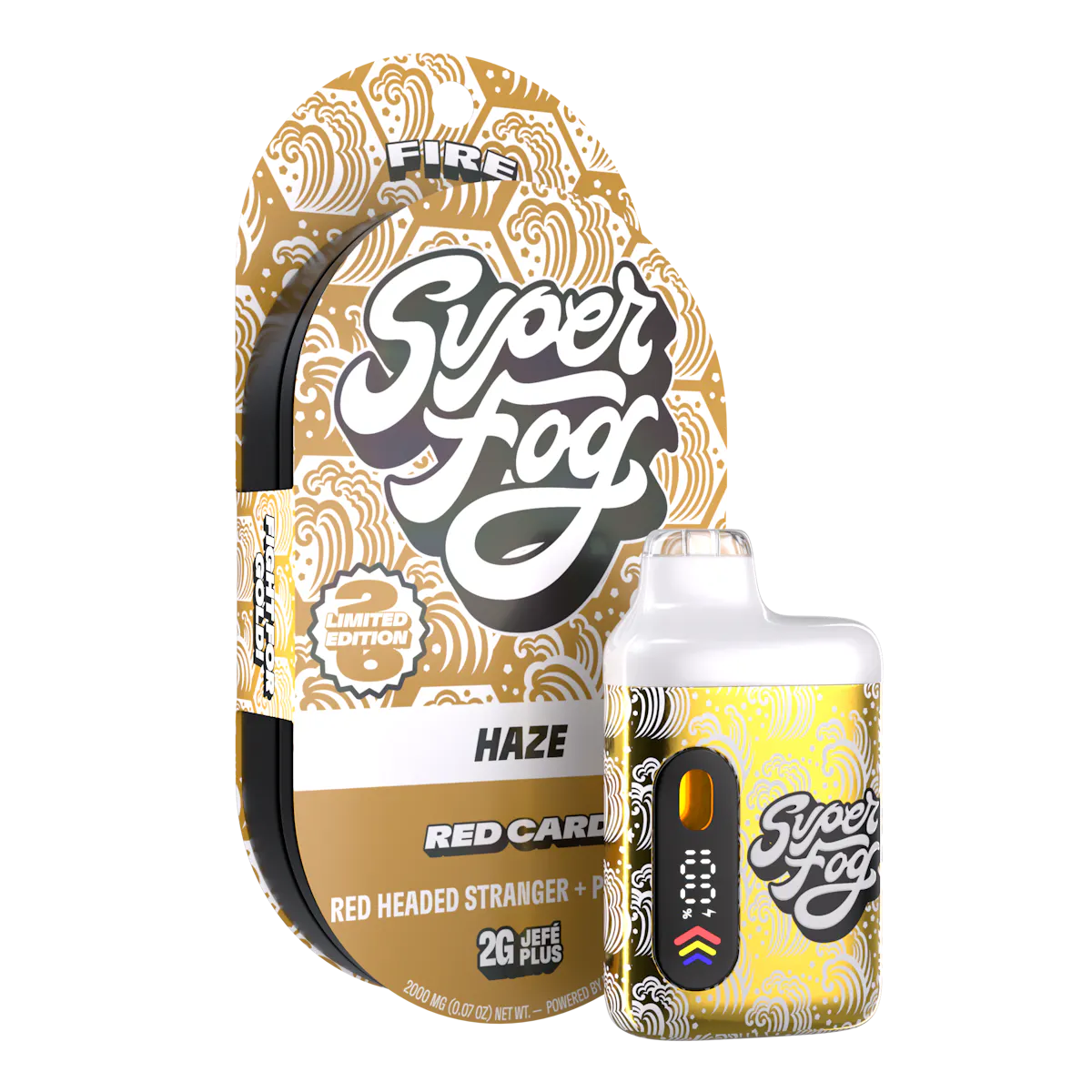 FIRE 2G Jefé Plus – Red Card (FC Super Fog Limited Edition) 2g