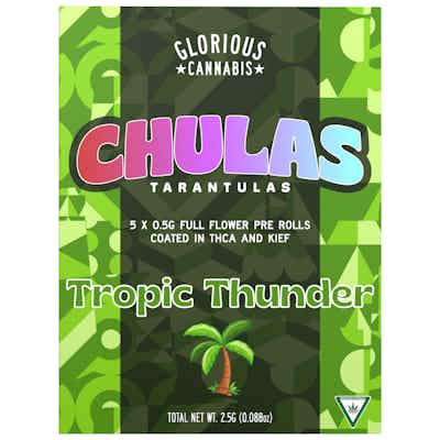 Product: Glorious Cannabis Co. | Tropic Thunder Chulas Kief Infused Pre-Roll 5pk | 2.5g