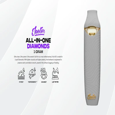 Jeeter - 1g Liquid Diamond Disposable - Sugar Plum