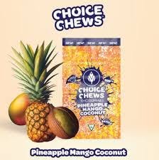 Choice Chews - 200mg Gummies - Pineapple Mango Coconut (Sativa)
