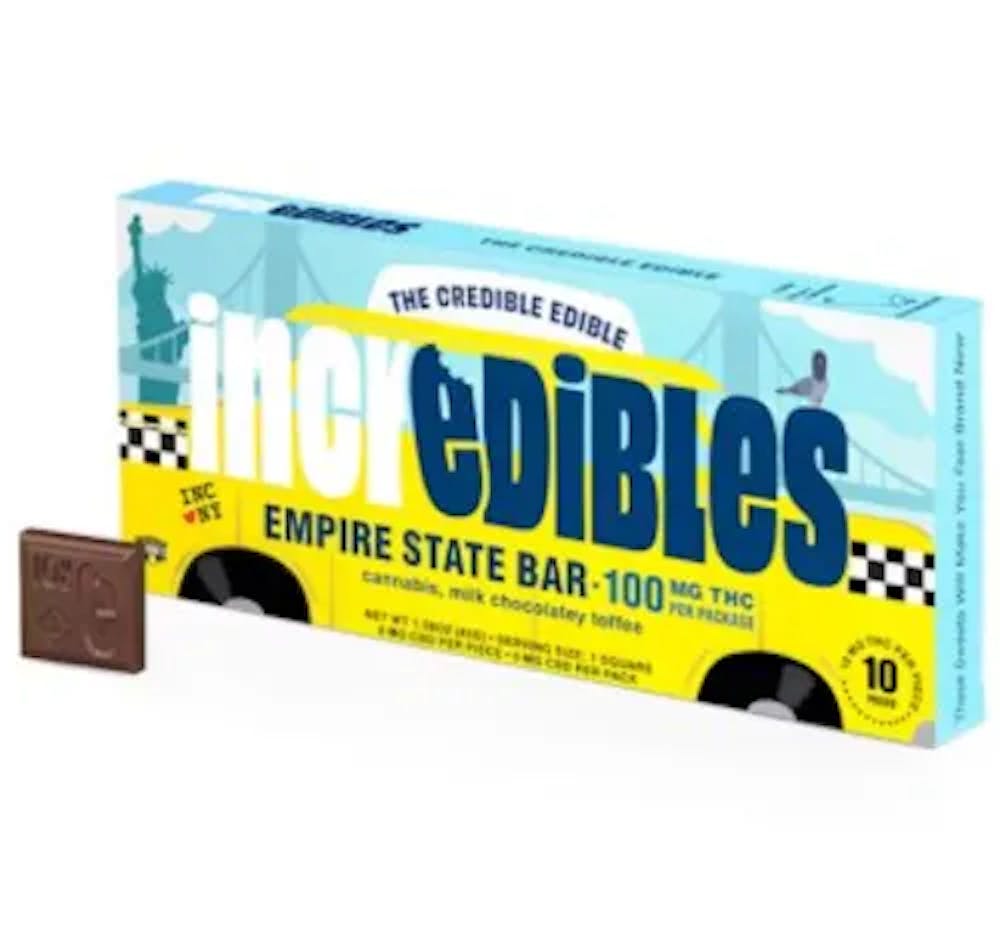 Product Empire State Bar | Chocolate | 10 Pack | 100mg THC