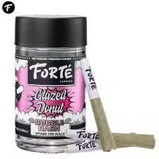 Product: Forte | Infused Pre-Roll 5-Pack - Glazed Donut - 2.5g