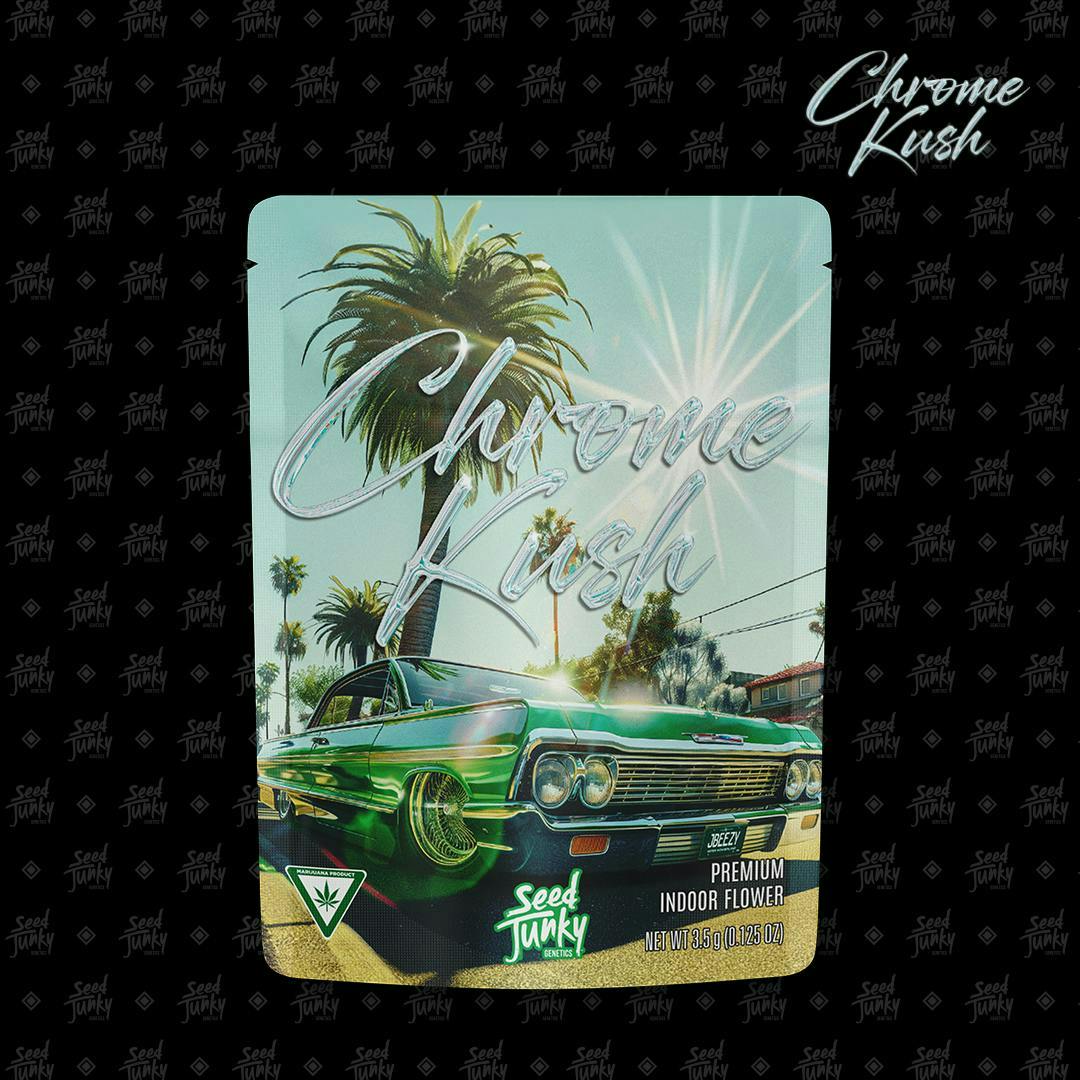 Seed Junky - 3.5g Prepacked - Chrome Kush