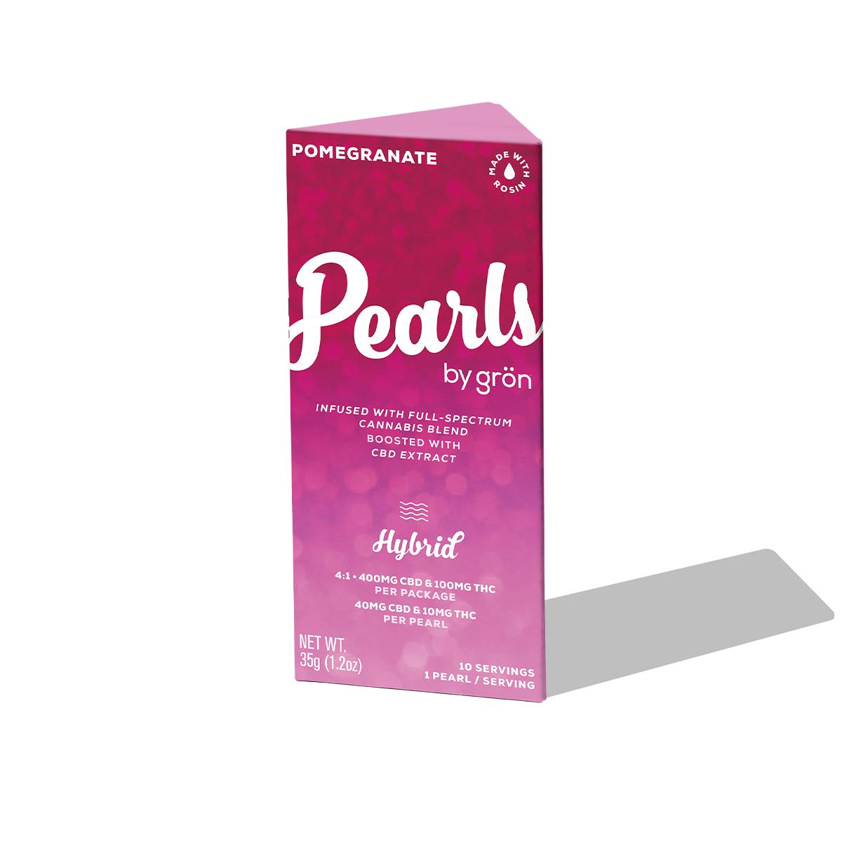 4:1 Pomegranate Pearls - CBD/THC - Hybrid-2
