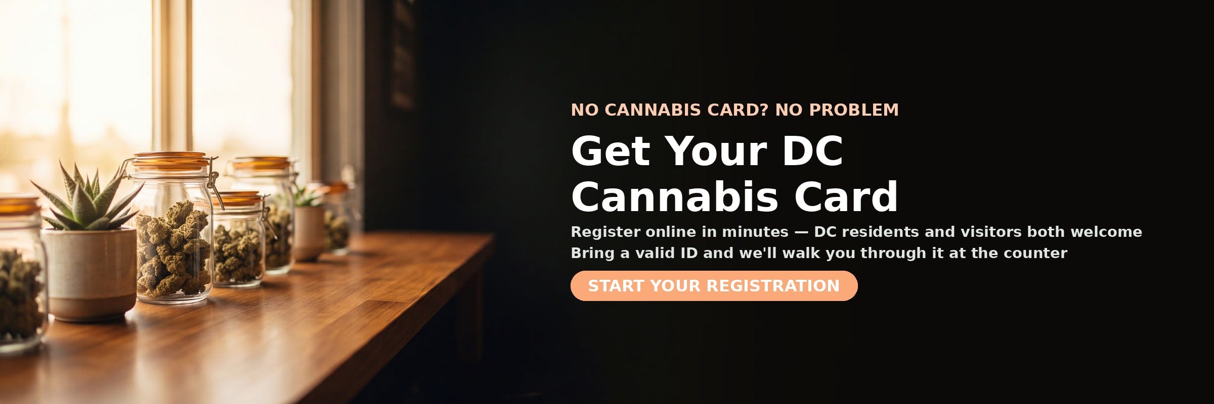 Get your DC medical cannabis card — register online in minutes with Green Legacy DC, residents and visitors welcome