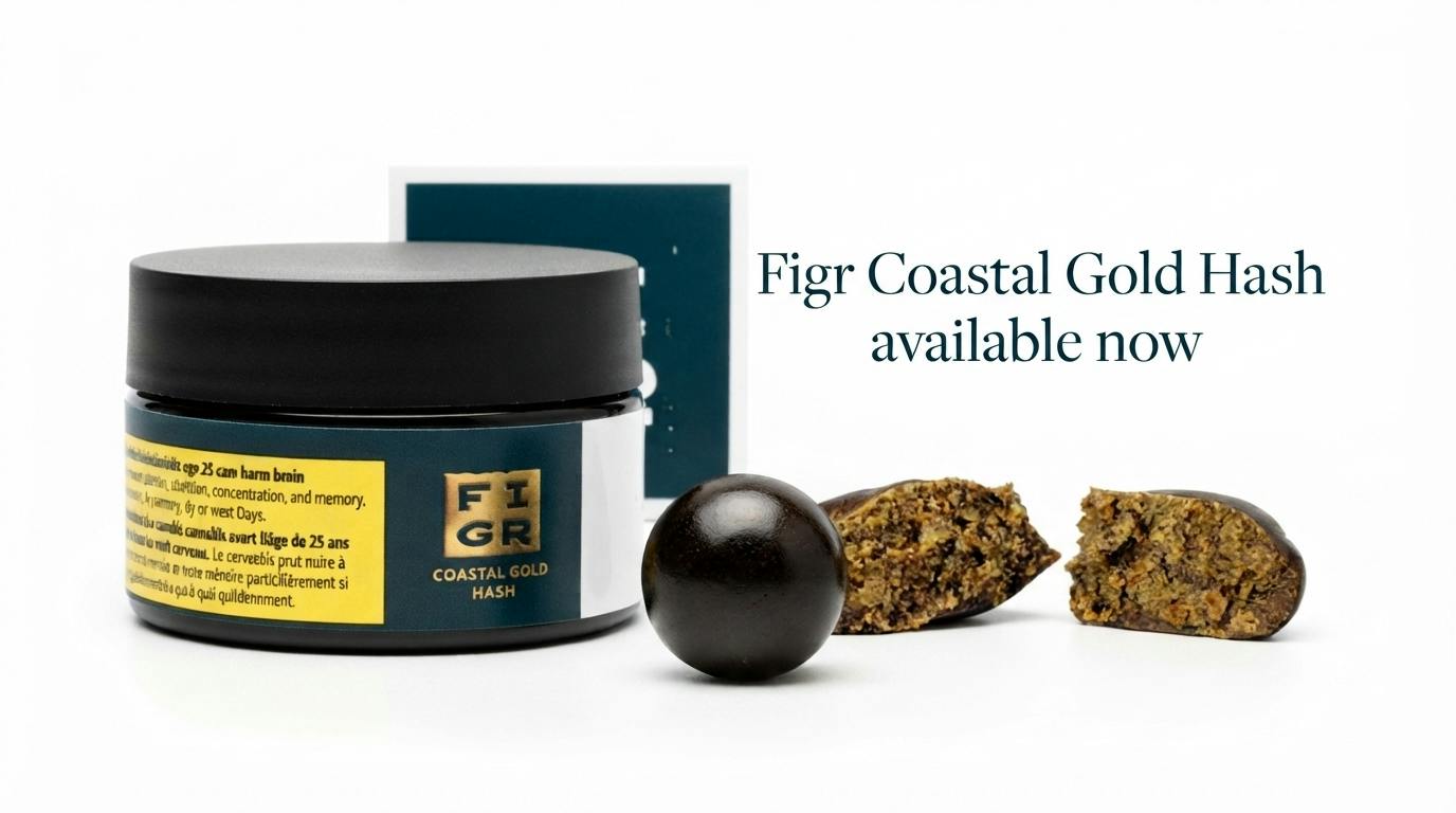 Figr Coastal Gold Hash 2g Available Now
