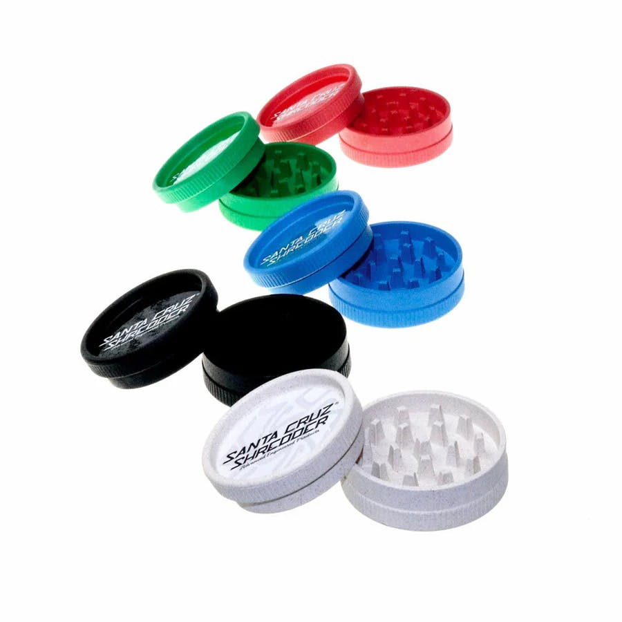 Santa Cruz Shredder | 2-Piece Large Hemp Grinder