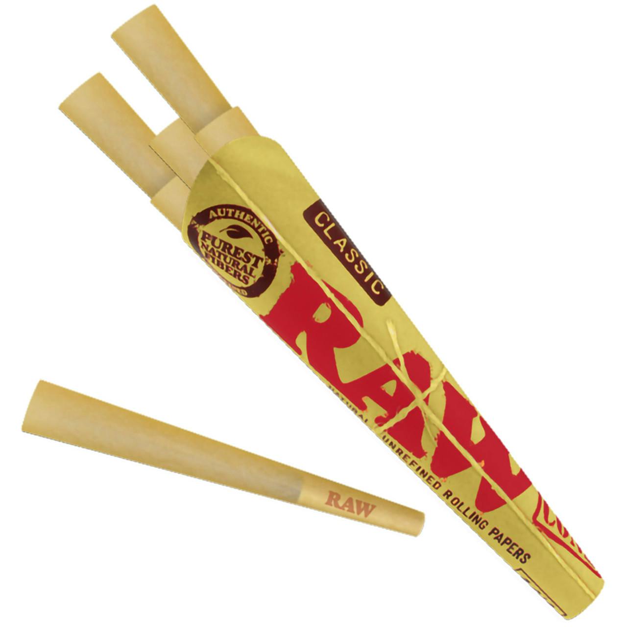 Raw | Classic Pre-roll Cone 1 Size | 6pk