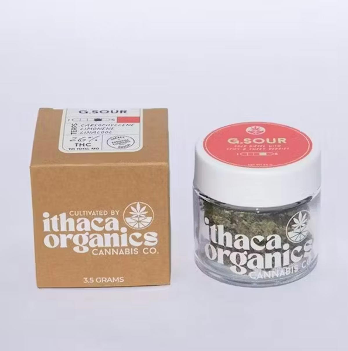 Photo of Ithaca Organics I Flower | G Sour | 3.5g