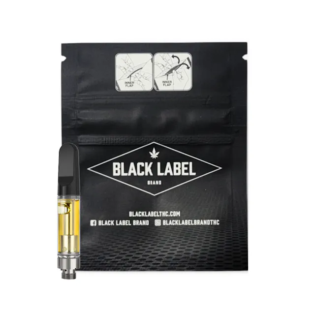 Black Label Vape Cart Firecracker 1g (sativa, cartridges)
