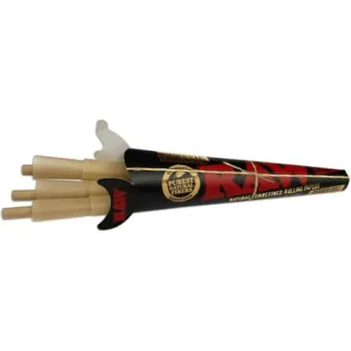 Raw Black 1.25 Preroll Cones 6pk-active