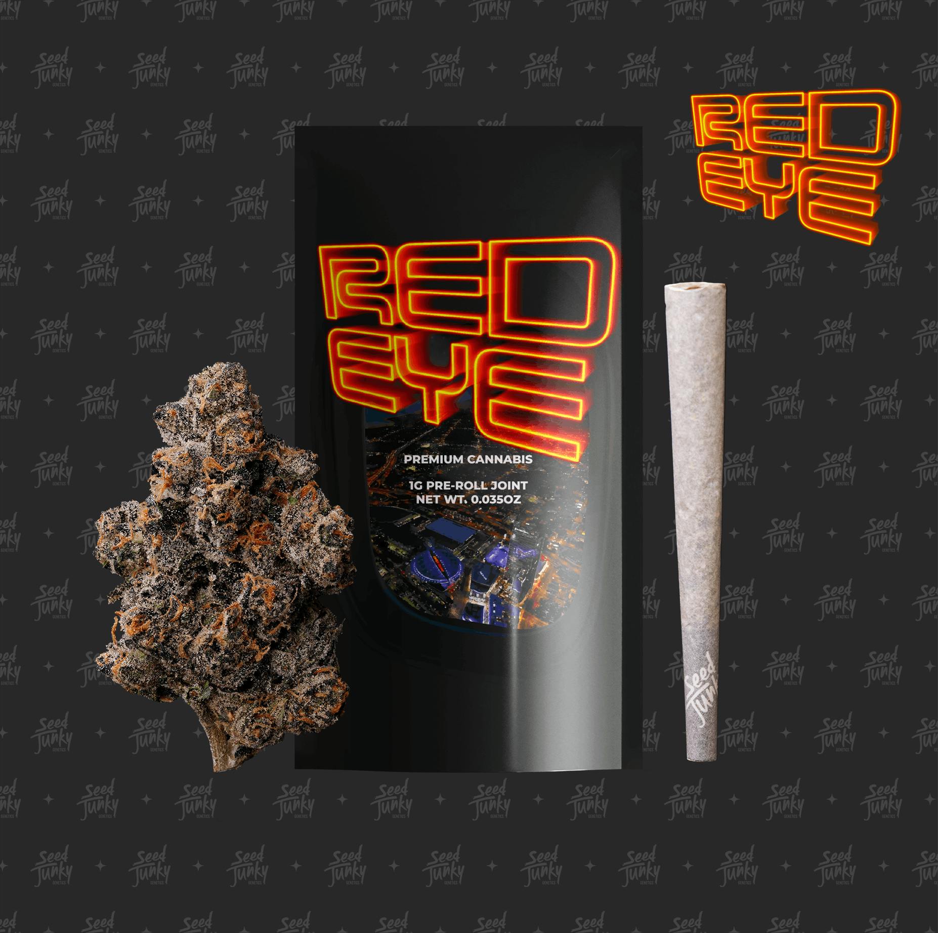 Seed Junky - 1g Preroll - Red Eye