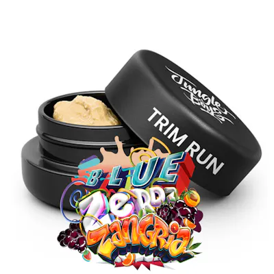 Blue Zerdz x Zangria #1 – Trim Run (Budder), as Jungle Boys's menu shows it