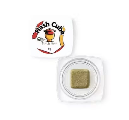 Pot & Head - 1g Hash Cube - GMO Root Beer