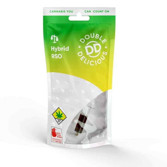 RSO is a full spectrum concentrate which means that much more of the plant is in the final product than most other cannabis products on the market. Full spectrum products are often reported to grant more relief than a product like distillate which is mainly composed of cannabinoids. It is thought that the cannabinoids, terpenes, and other plant components work synergistically to maximize your experience.