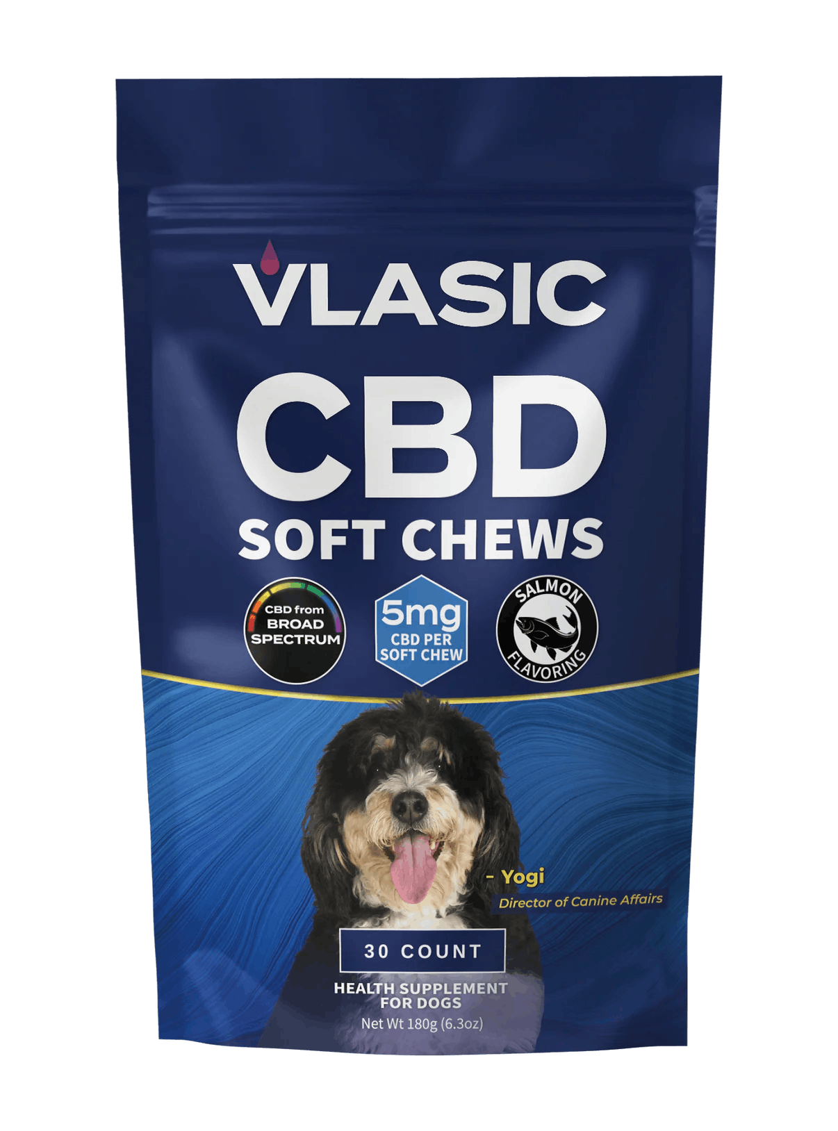 Vlasic Labs Cbd Salmon Dog Chews - CBD cannabis product, N/A