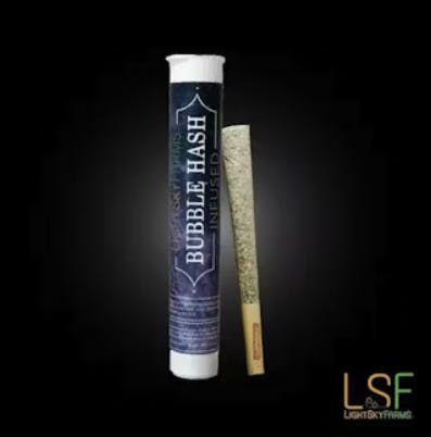 Product: Light Sky Farms | Frosted Truffle Pie | Bubble Hash Infused Pre-roll Indica