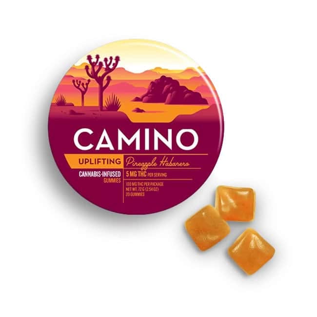 Camino | Pineapple Habanero Gummies | 20 Pack | 100mg
