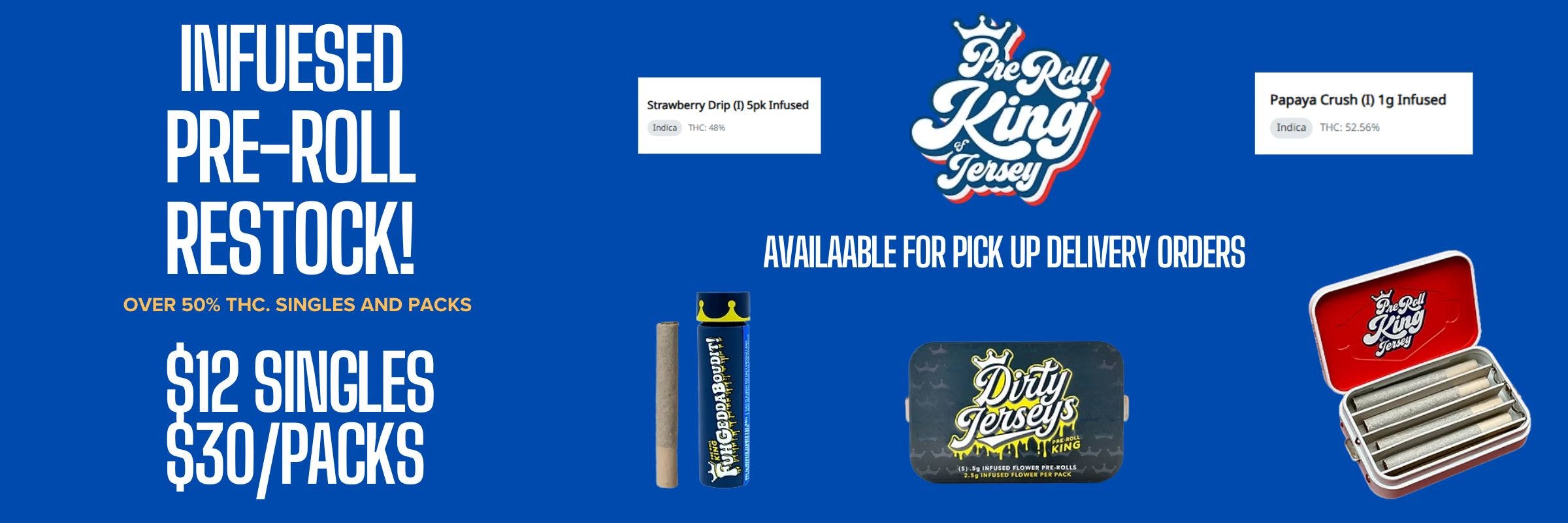 infused pre rolls high thc atlantic city 