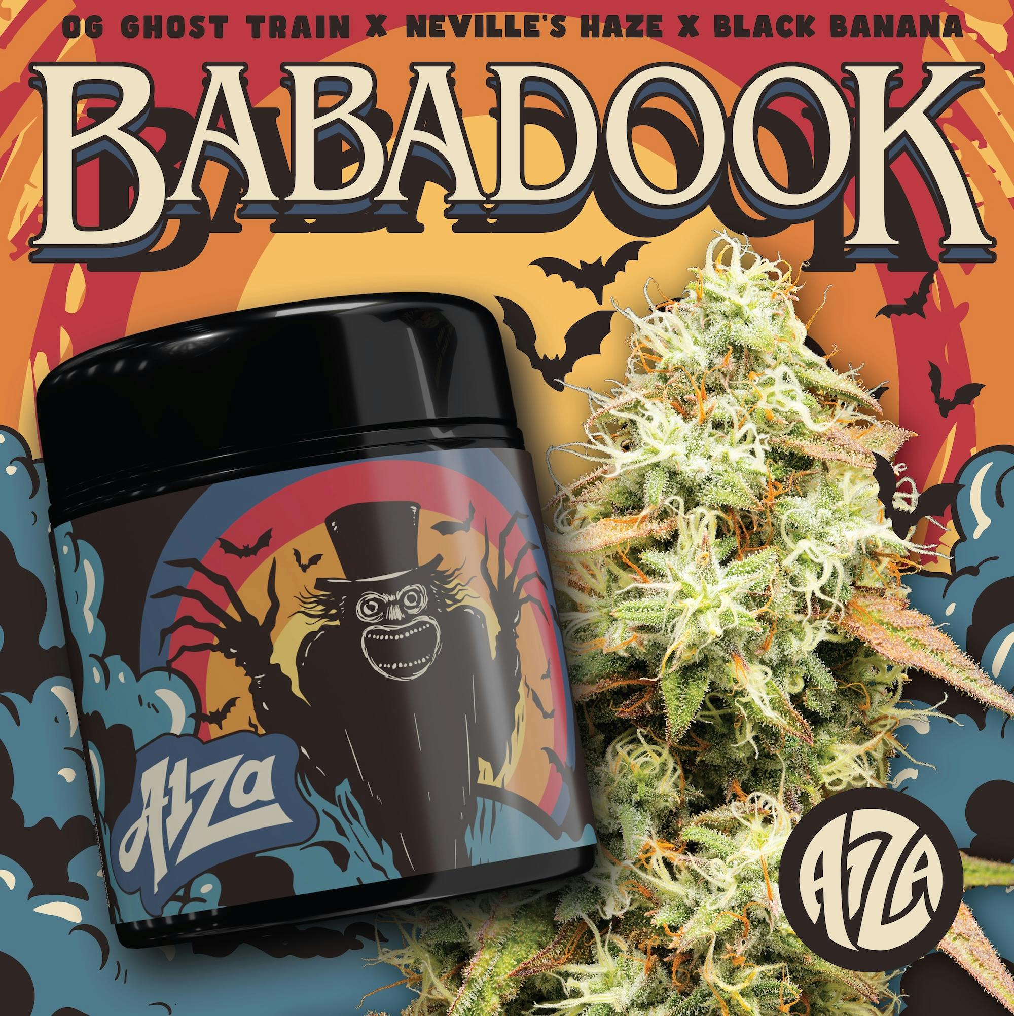 A1Za - 14g Prepack Jar - Babadook