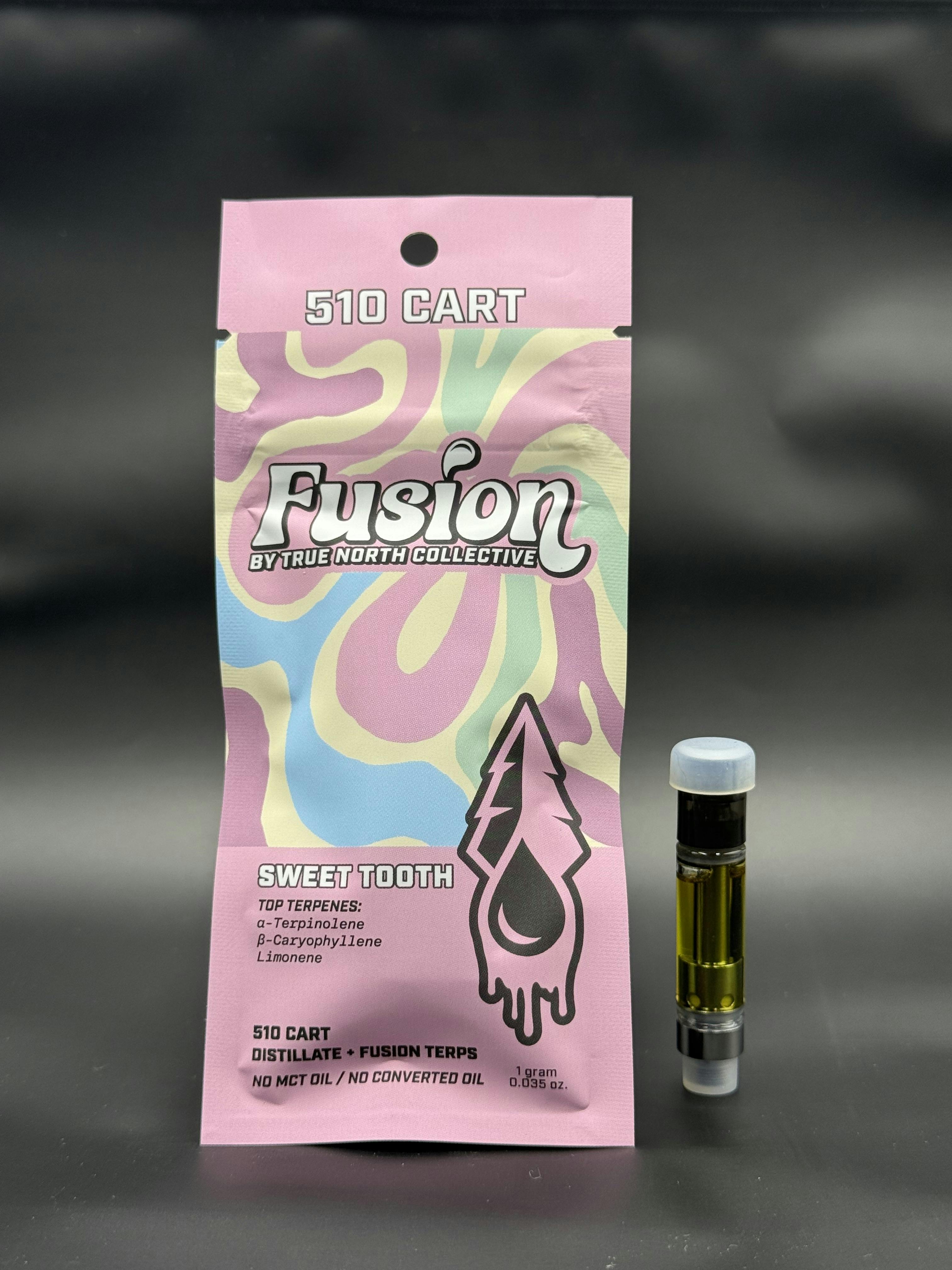 Product: True North Cartridges | Sweet Tooth Fusion Distillate Cartridge | 1g