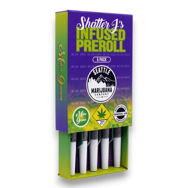 Rolled up and ready to smoke, Pre-Rolls are a convenient and effective way to consume cannabis. Pre-Rolls come in many different forms and can be rolled with flower, shake, "b-buds", infused with concentrates, and more.