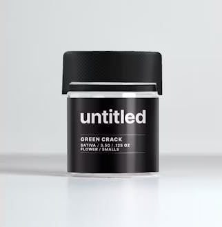 Untitled | Green Crack Flower